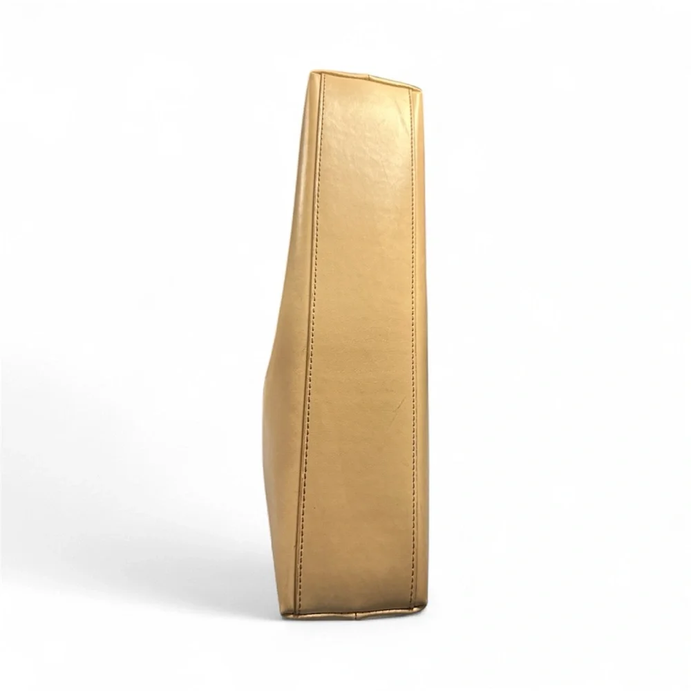 LIZ CLAIBORNE Black & Beige Small Woman's Bucket Tote Purse Handbag. - Picture 4 of 6